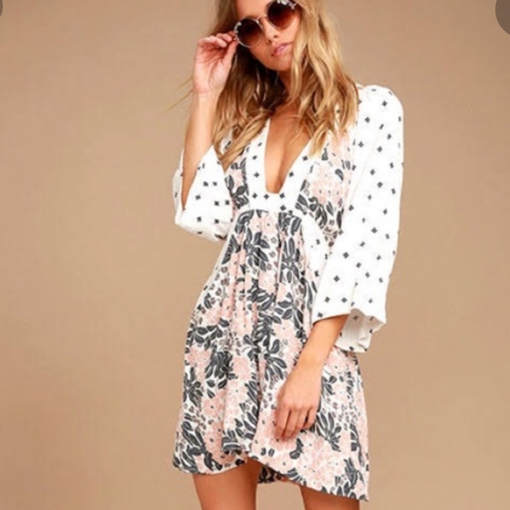 Free People Women's Talulla Printed Mini Dress